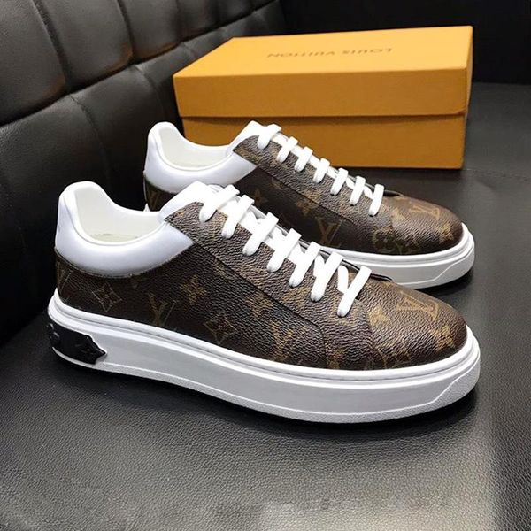 

mens shoes sneakers with original box casual shoes chaussures de sport pour hommes lace up thick sole shoes luxembourg sneaker drop ship, Black