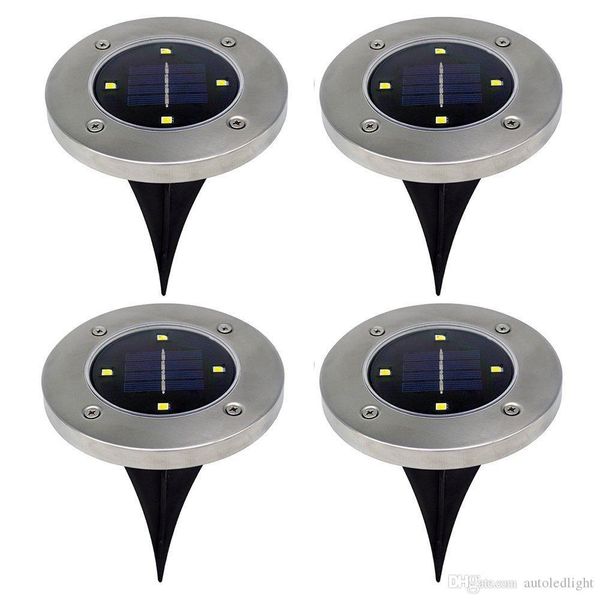 

outdoor 4 led outdoor disk lights solar disk lights solar powered outdoor portable lanterns hiking camping garden stair lights
