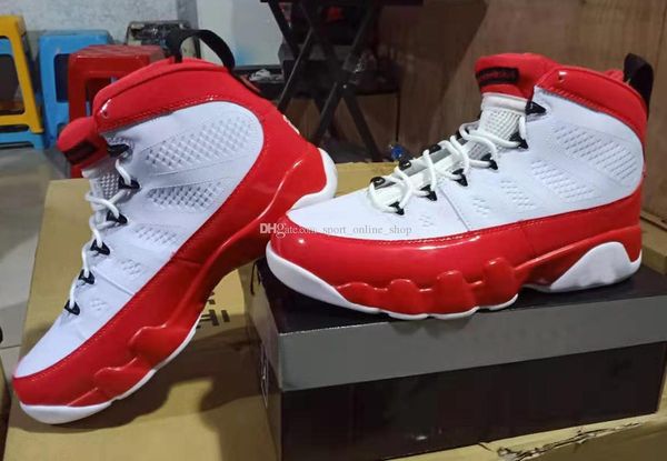 

новые 9 gym red приснилось do it бред unc space jam мужчины баскетбол обувь 302370-160 9s черный змеиной спорт на открытом воздухе кроссовки, White;red