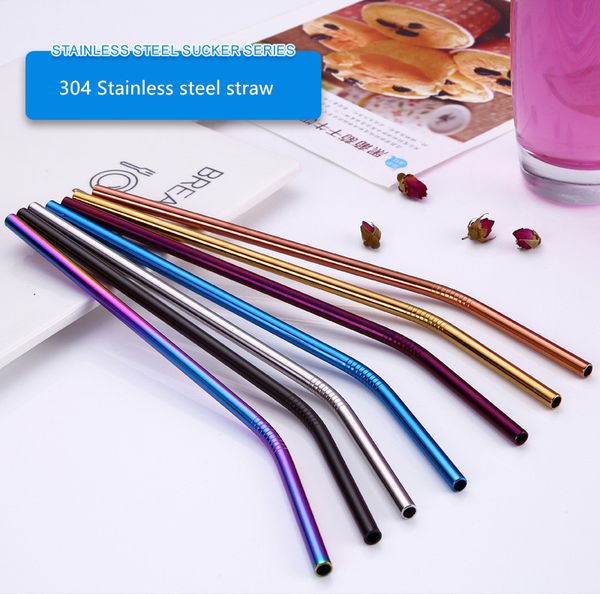 

многоразовый из нержавеющей стали высокого качества соломка соломы бент straight металл серебро синий черный золотой соломинкой