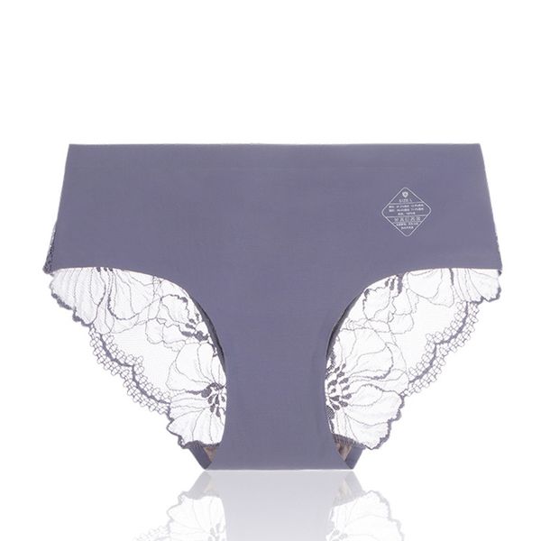 

women's panties nylon underwear women lace 7 colors lingerie -xl plus size briefs drop 4pc, Black;pink