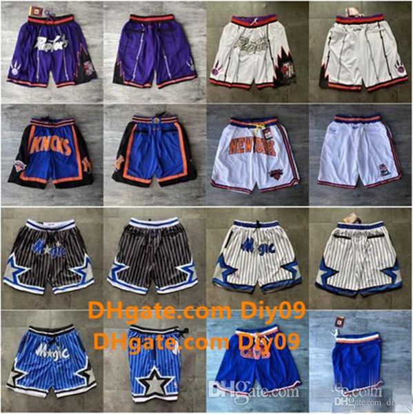 

2020 mens young stitched leonard 7 lowry just don orlando nba magic mcgrady hardaway irving basketball shorts pocket sweatpants, Black