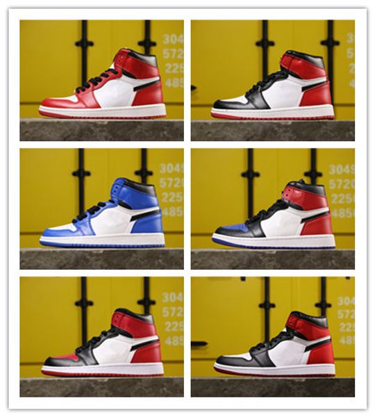 

wholesale new chicago 1s 3 bred black toe i game royal men women basketball shoes outdoor trainers good quality size 4-12