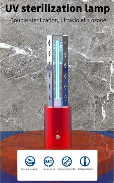

uvc бактерицидные свет, уф ультрафиолетовая лампа для дезинфекции, usb озон портативный uvc стерилизатор свет для автомобиля шкаф галошница