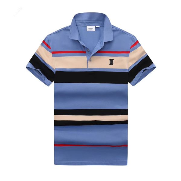 

discount luxury men's short-sleeved t-shirt brand 20ss summer polo shirt for men ing, White;black