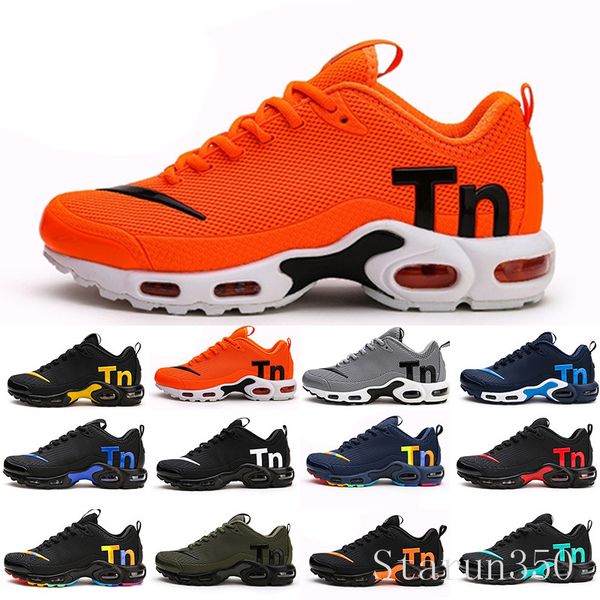 

2020 fashion tn plus mercurial mens sneakers chaussures homme tns men zapatillas mujer mercurial trainers running shoes size 7-13 mci5, Black