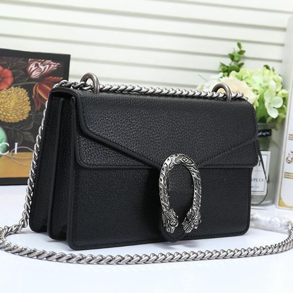 

classic style women bag leather messenger bags luxury designer ladies shoulder bags retro trend womens chain crossbody bag