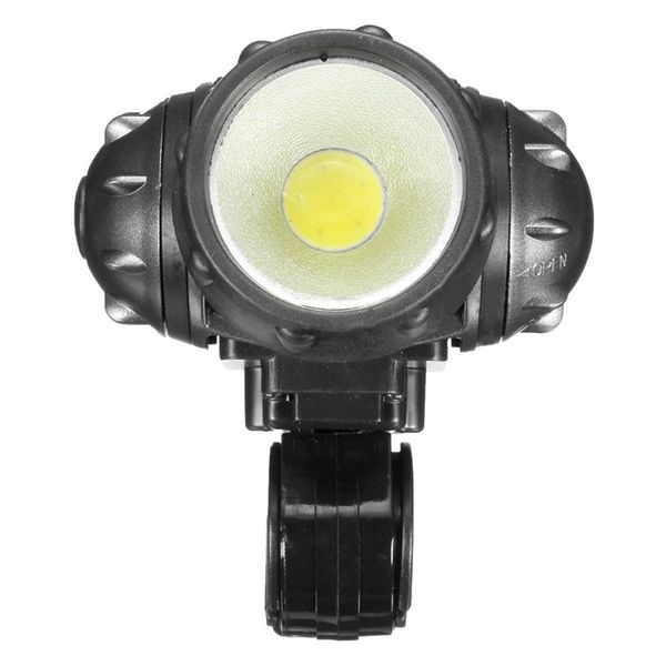

bike cycling cob led front head light headlight,black(senza batteria