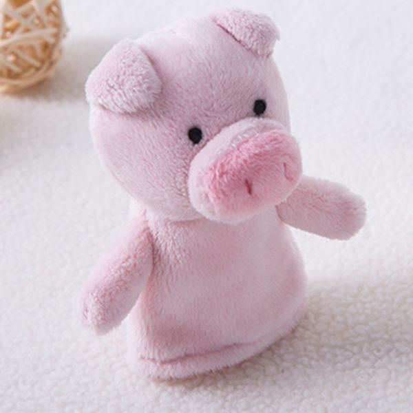 

baby animal finger puppets soft plush doll cartoon animal kids mini finger toys