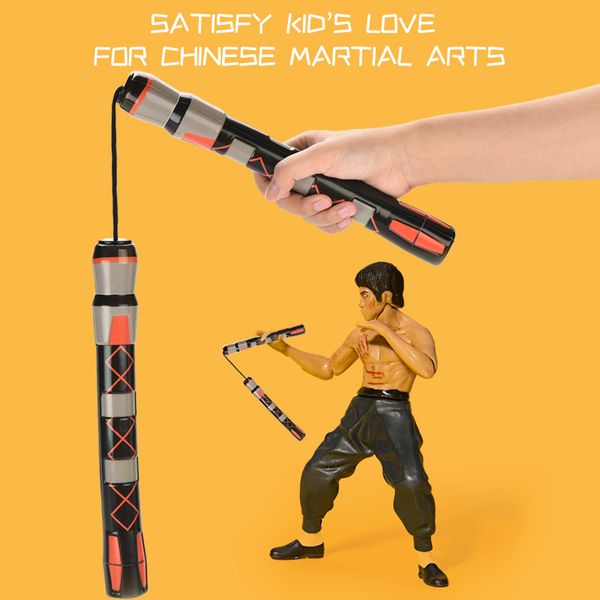 

120 пк nunchakus китайского материала искусство для малыша спортивной игрушки 06