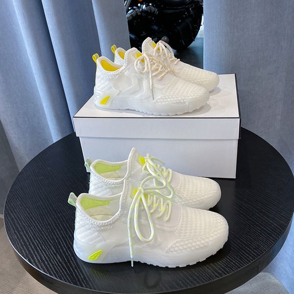 

women shoes 2020 summer lace white fresh breathable hole causal shoes lace up girls student walking sneakers 6h59, Black