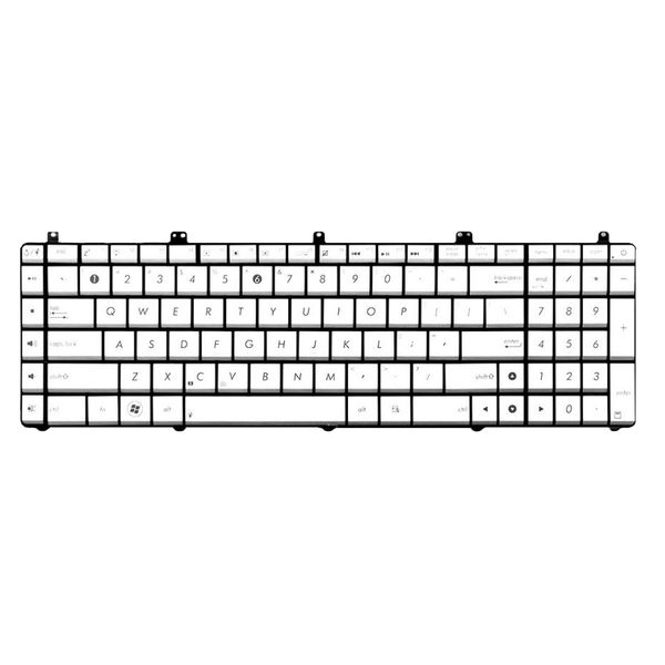 

for asus n55 n55s n55sl series lapkeyboard notebook assembly us silver