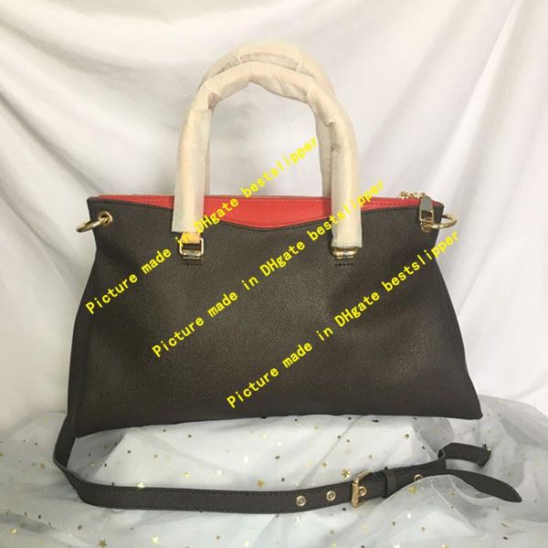 

oxidize 43400 sell genuine leather monograms women body bag lady bag pallas fashion cross 41175 shoulder handbags messenger totes b gaar, Red;black