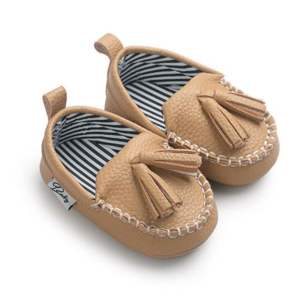 

first walkers moccasin born baby shoes toddler prewalker boy girl pu tassel pendant leather
