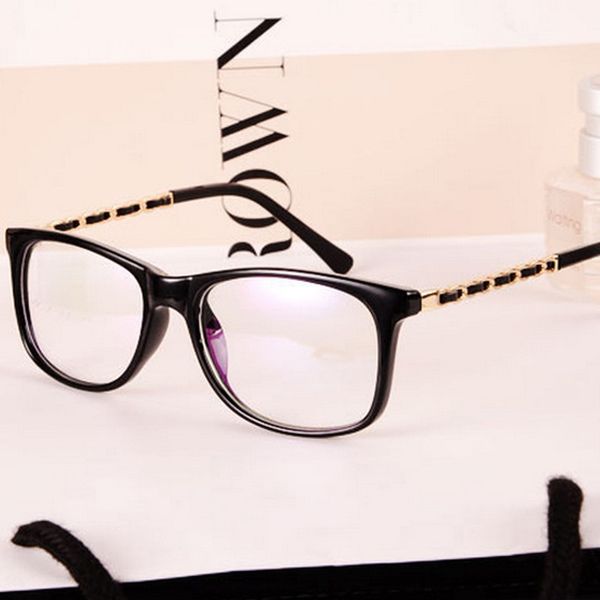 

new fashion plain goggles and wo general myopia new fashion plain goggles men's and women's glasses general glasses myopia, Silver