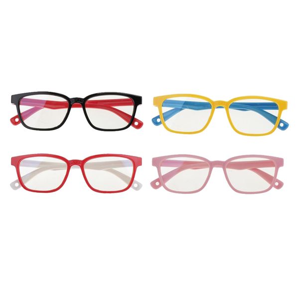 

eyewears кадров 4шт дети \ 's стильный anti blue light мягкий силиконовый
