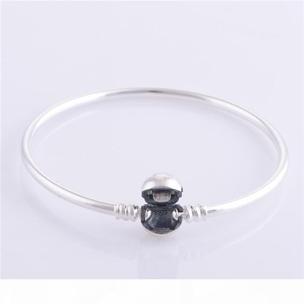 

women fashion s925 ale sterling silver designer bracelet diy jewelry findings european charms beads bracelets & bangle jewelry making, Golden;silver