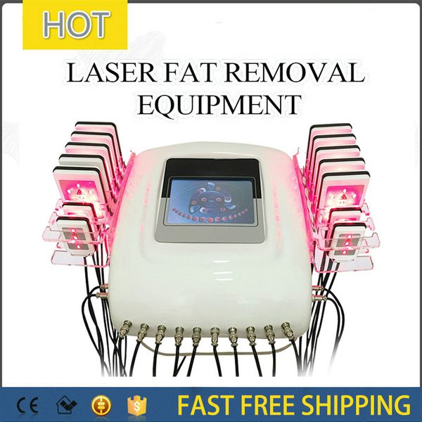 

liposuction laser lipo lipolysis slimming 14 laser pads fat burning skin rejuvenation spa salon clinic use laser machine