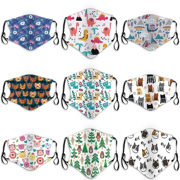 

non woven face masks thick 3-layer masks with earloops for salon home use comfortable safety mask ship in 24 hours#931