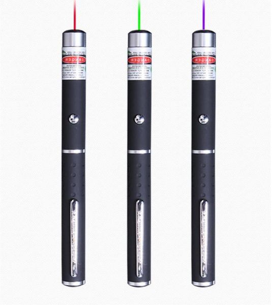 

16cm great powerful green blue purple red laser pointer pen stylus beam light lights 5mw professional high power laser 532nm 650nm 405nm