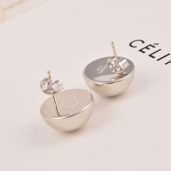 

small women silver earring threader earrings woman wedding fine jewelry, Golden