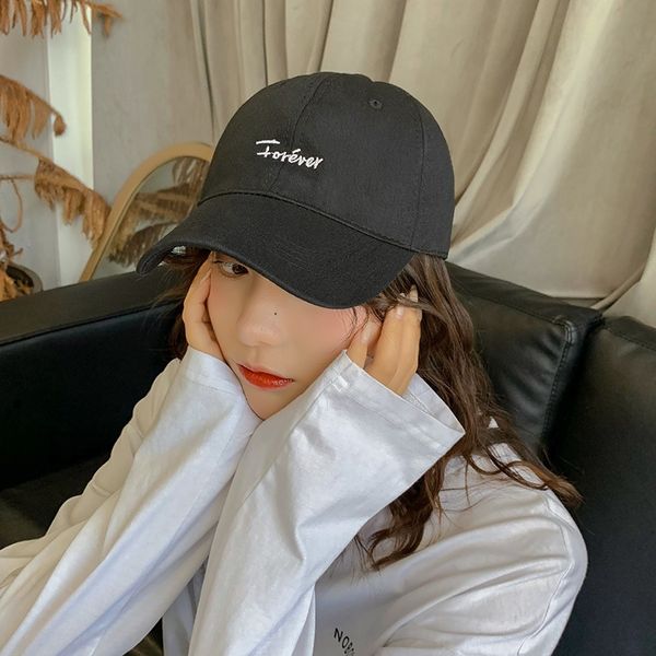 

yzl0u all-match korean small letter children' summer baseball baseball cap soft korean curved cap fashionable men' leisure trave, Blue;gray