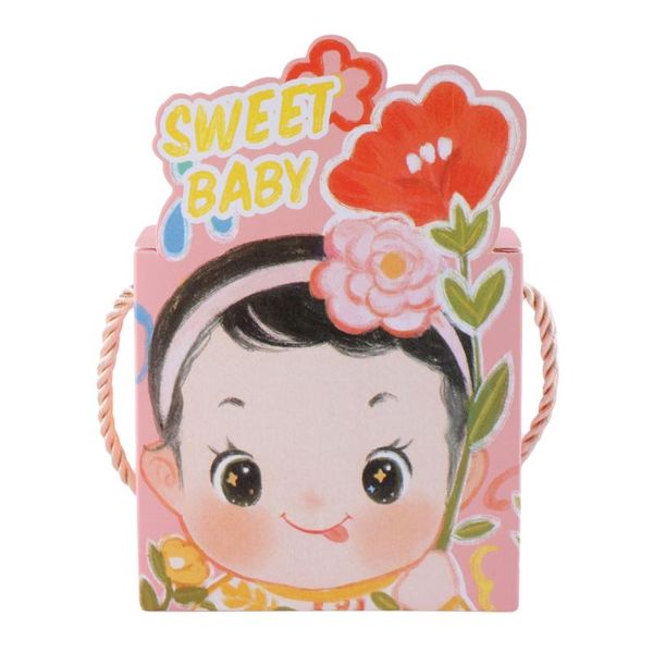 

20 pcs birthday party adorable cartoon printed candy boxes (middle size