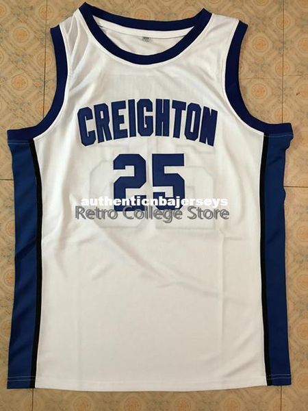 

#25 kyle korver creighton bluejays college basketball jersey all size suture stitched customize any name and name xs-6xl vest jersey, Gray