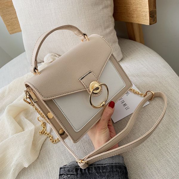 

women shoulder bags 2020 summer new korean version of the messenger bag handbag chain wild crack printing wild shoulder bag