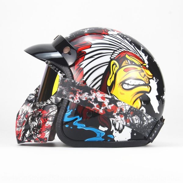 

classic personalized harley electric electric vehicle vehicle 3/4 half helmet pedal ocean tour helmet men and women