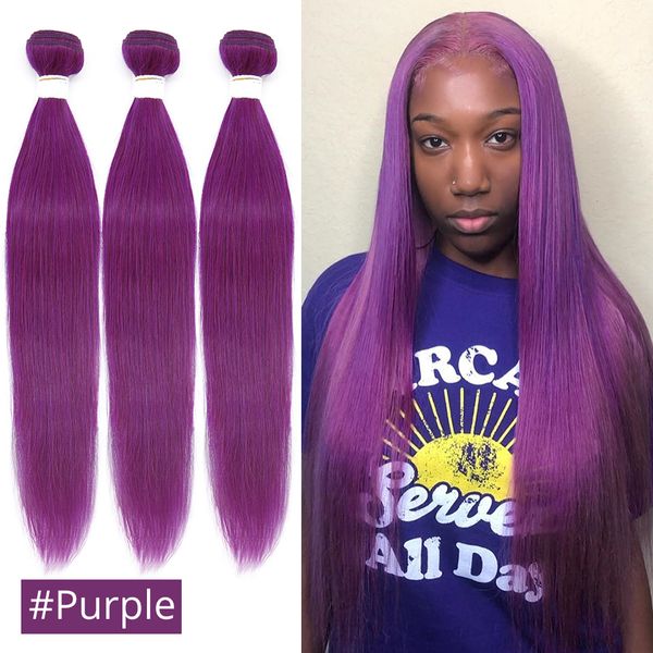 

2 3 4 brazilian human hair weave bundles 8 to 26 inch remy human hair extensions, Black