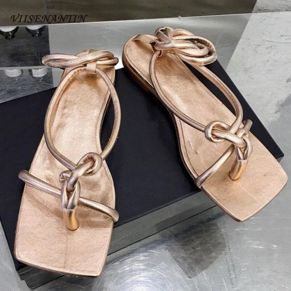 

real leather ankle strappy bohemia flat sandal shoe gold purple 2020 grade quality flip flops lady gladiator holiday sandals, Black