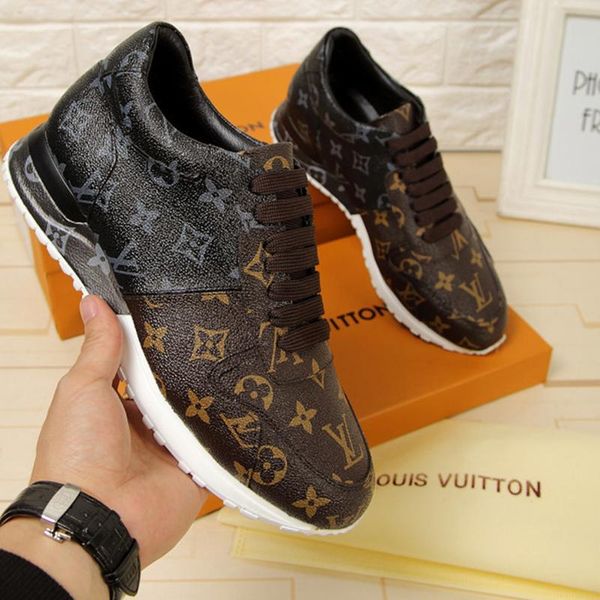 

225 designer high-quality men's casual sports shoes and luxury outdoor casual shoes, the original box size is 38-45, Black