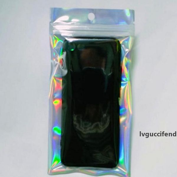 

3.5x6.3in 1000pcs resealable poly bags wholesale holographic resealable bags translucent pouches designs snack packaging bag tiwnn