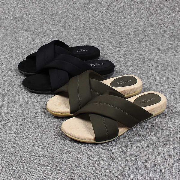 

house slippers platform shoes cross-tied low rubber flip flops slides soft hawaiian flat silk fabric pu casual rome leisure, Black