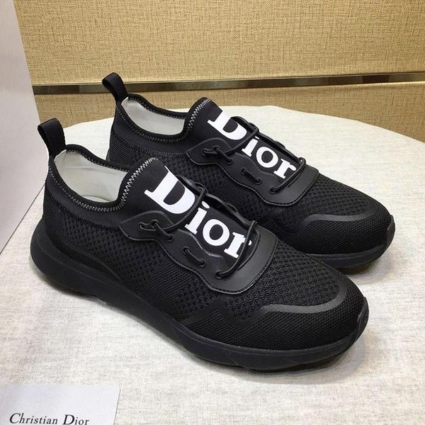

summer mens shoes rubber sole b21 neo sneaker in technical knit slip on casual shoes for men zapatos para hombre de deportes men shoes, Black