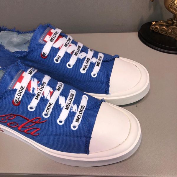 

2019y spring and summer new limited edition men's casual shoes, comfortable white shoes, fashion shoes, original box packaging: 38-44, Black