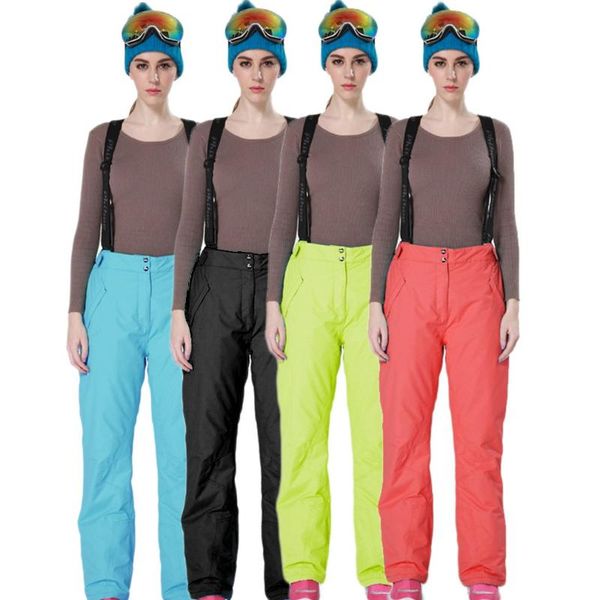 

women outdoor sport thick women ski pants snowboard winter snow trousers