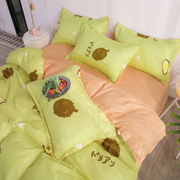 

bedding set luxury animal fox 4pcs family set include bed sheet duvet cover pillowcase boy room decoration bedspread