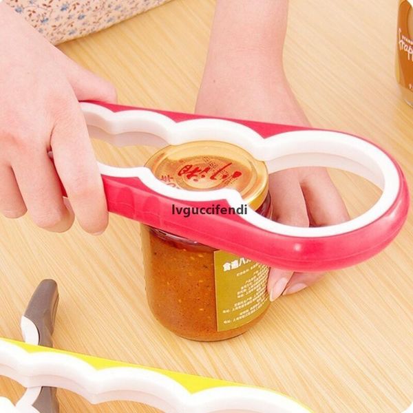 

kitchen four in one jar openner corkscrew opener pp bottle opener wine corkscrew tool easy use lx8094