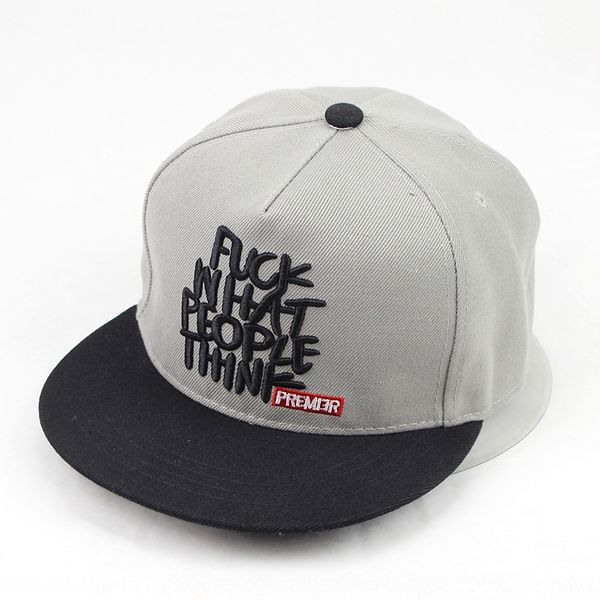 

newwhat people think cap baseball cap whatever others think letter hip-hop street dance baseball hat, Blue;gray