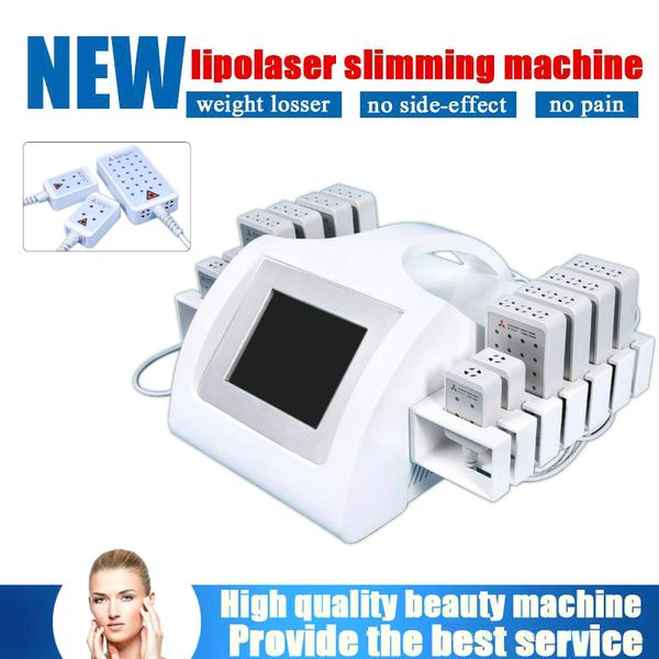 

2020 hot in usa новых lipo лазерные 12 колодок 980nm lipo лазер для похудения машины для продажи лазерных похудений, Black