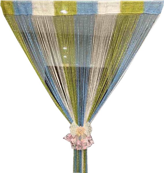 

5 size door string curtain 300cmx260cm wall panel fringe window bedroom divider blind divider tassel screen wedding decorative