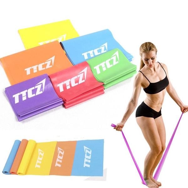 

new rubber elastic yoga resistance bands exercise fitness loop rope stretch band crossfit strength weight training yoga