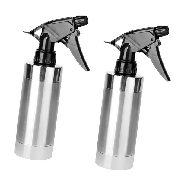 

2pcs spray bottle 280ml for taming hair in morning, plants, cleaning, silver