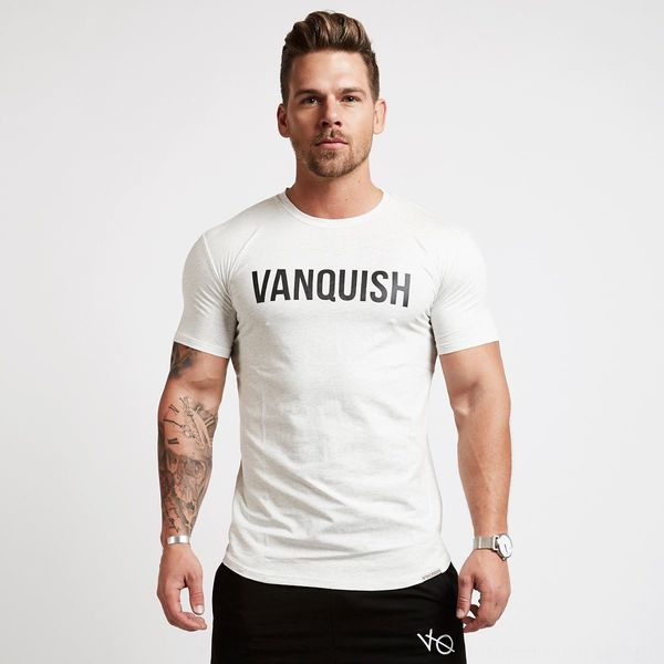 

new men's fitness t-shirt cotton sports casual short sleeve running quick-drying tight cotton t-shirt, Black;red