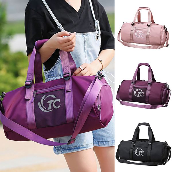 

travel bag dry and wet separation shoes position trolley bag large-capacity pull rod big duffle bags luggage organizer viaje