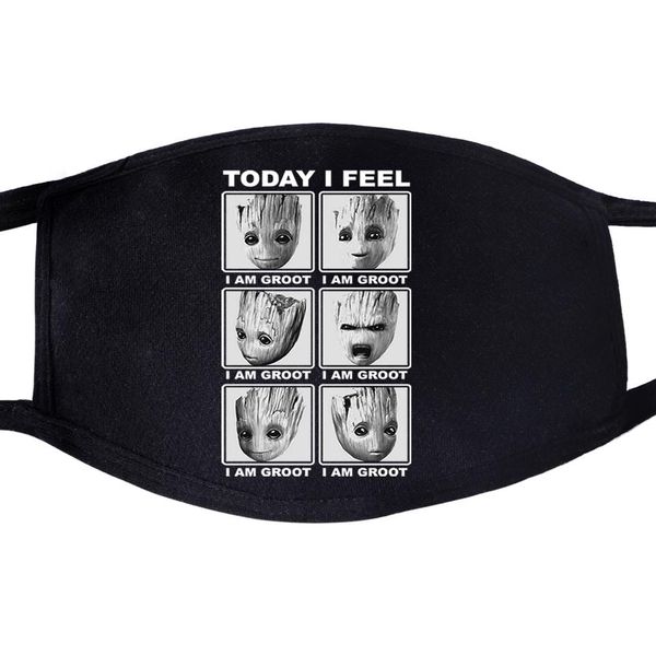 

coreano kawaii anime maschera bocca tessuto maschera maschera di polvere del fumetto viso divertente cotone anti bella riutilizzabile bejhp