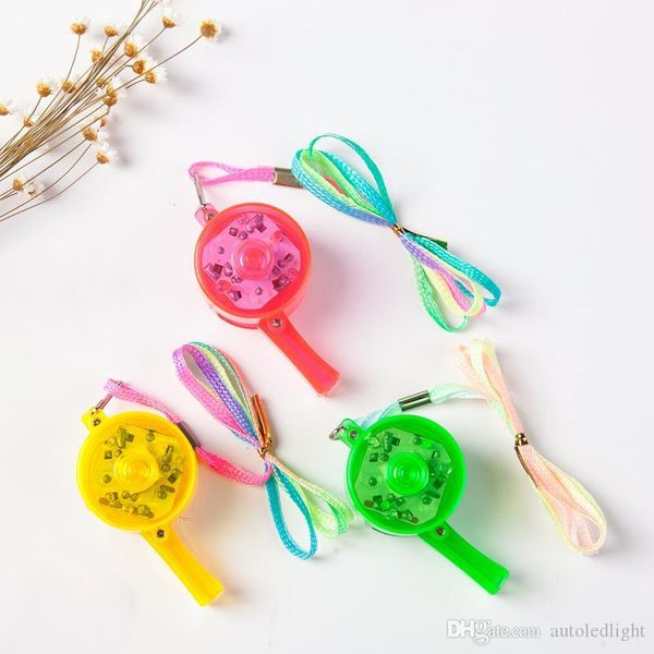 

led flash whistle luminous noise maker kids children toys birthday party festival novelty props christmas noise maker toy