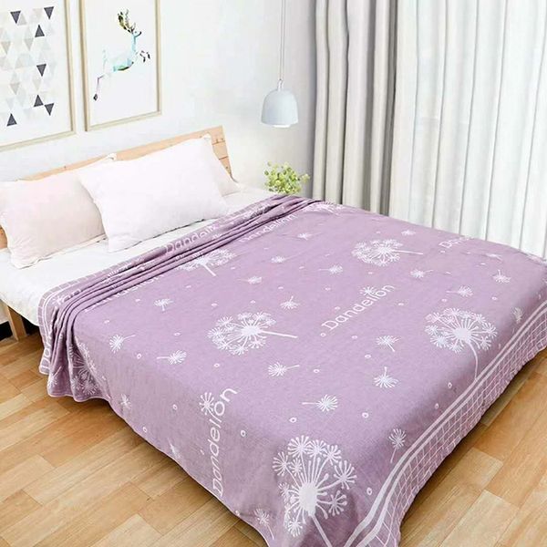 

double double layer gauze towel 200*230cm soft and comfortable breathable summer cool quilt towel quilt